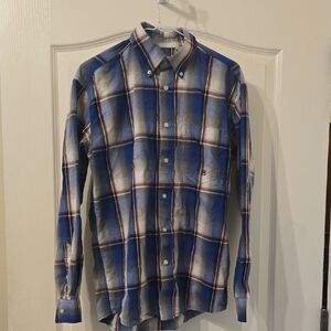 Roper Plaid Long Sleeve Button Up Shirt